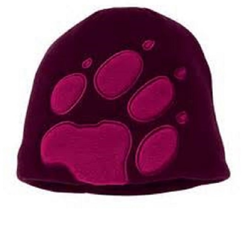 Jack Wolfskin dětská fleesová čepice KIDS FRONT PAW HAT