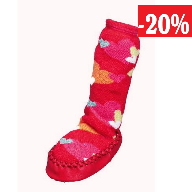 Playshoes ponožky s koženou podrážkou