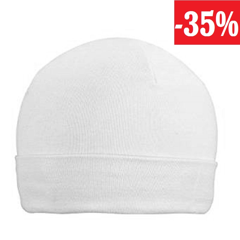 Döll dětská jarní čepice - Trikot bílá