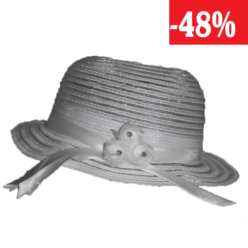 Döll plážový klobouk s kytičkama