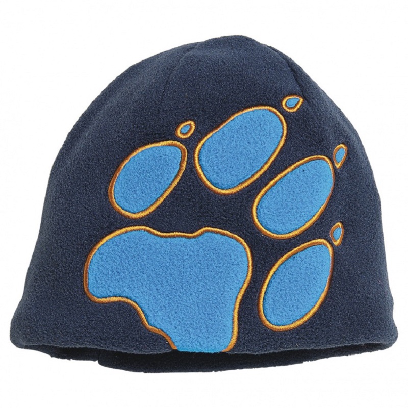 Jack Wolfskin dětská fleesová čepice KIDS FRONT PAW HAT