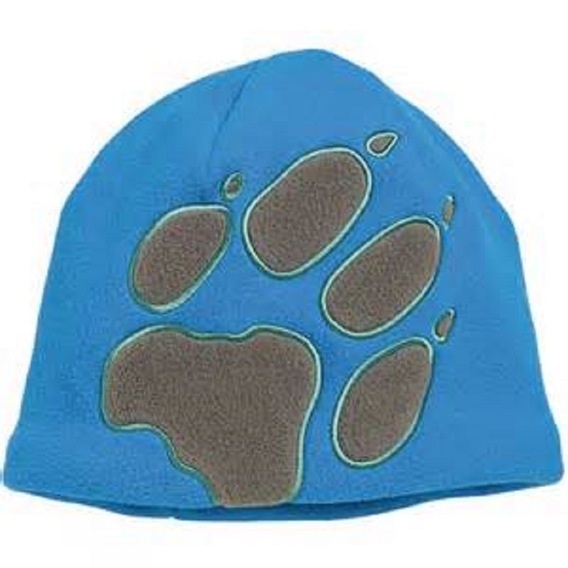 Jack Wolfskin dětská fleesová čepice KIDS FRONT PAW HAT