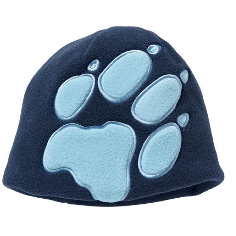 Jack Wolfskin dětská fleesová čepice KIDS FRONT PAW HAT