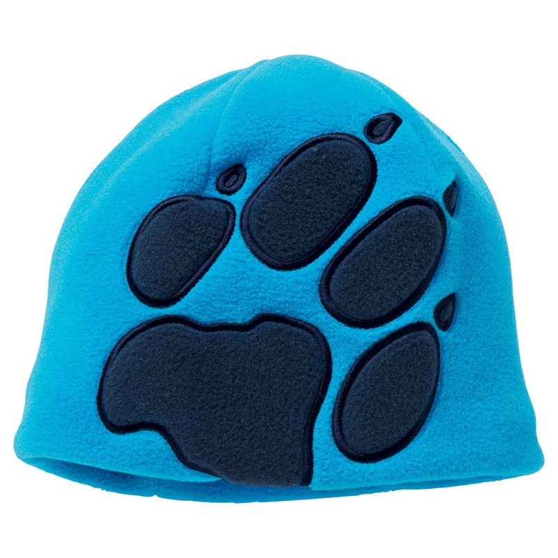 Jack Wolfskin dětská fleesová čepice KIDS FRONT PAW HAT