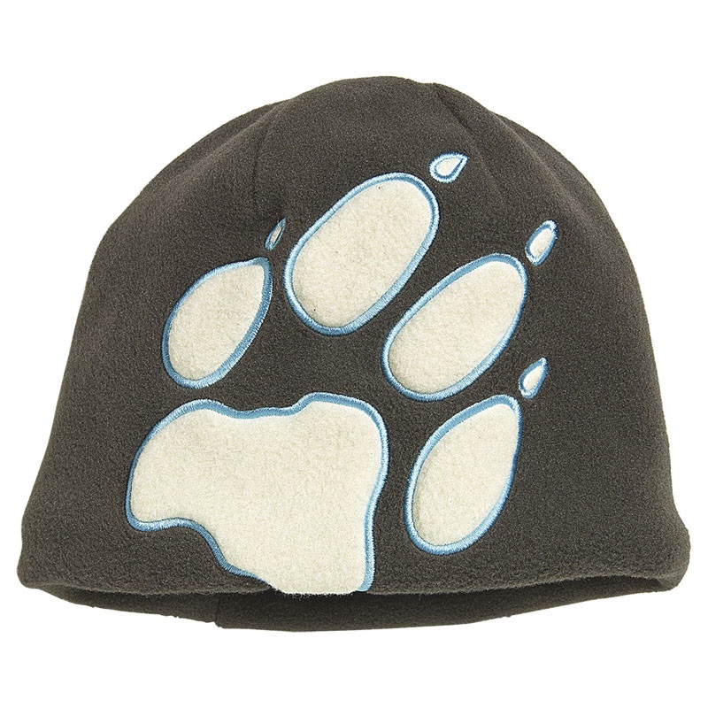 Jack Wolfskin dětská fleesová čepice KIDS FRONT PAW HAT