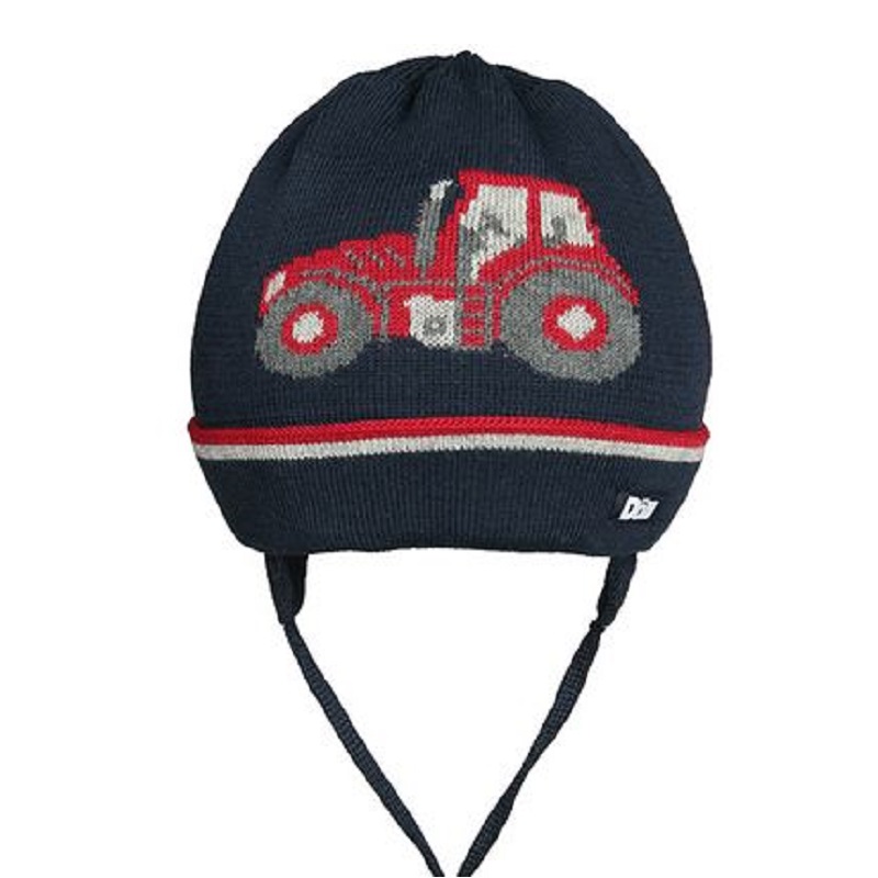 Döll dětská zimní úpletová čepice TRAKTOR
