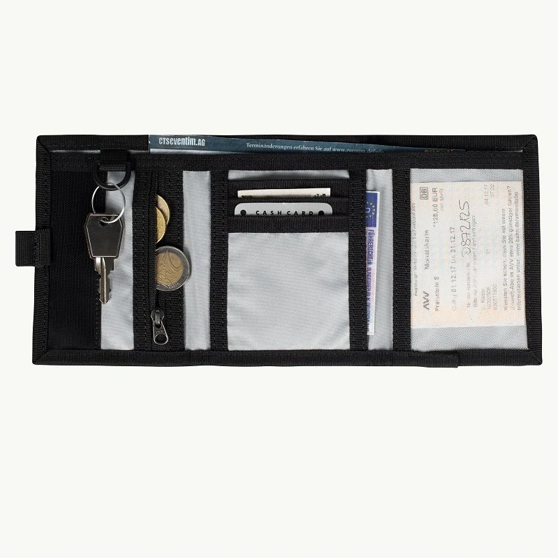 Jack Wolfskin peněženka MAINKAI WALLET tmavošedá