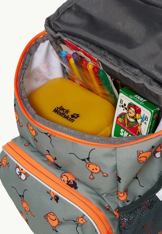 Jack Wolfskin dětský batoh SMILEYWORLD ERLEBNIS PACK mátově zelený