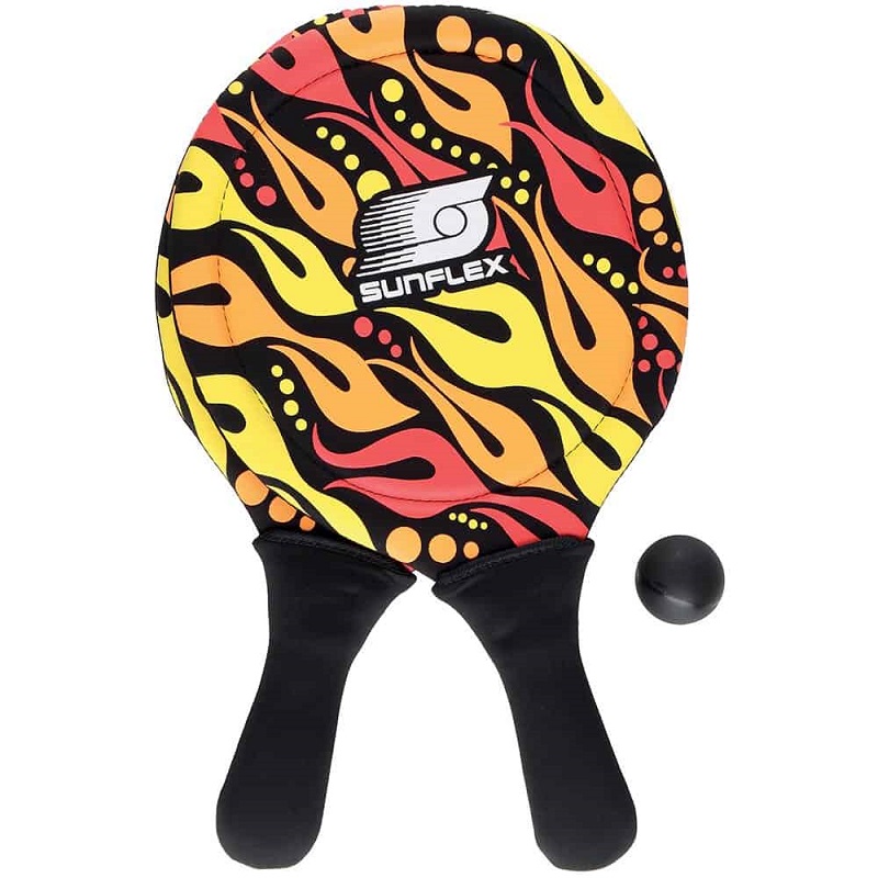 Sunflex Plážový Beachball set FIREWORKS