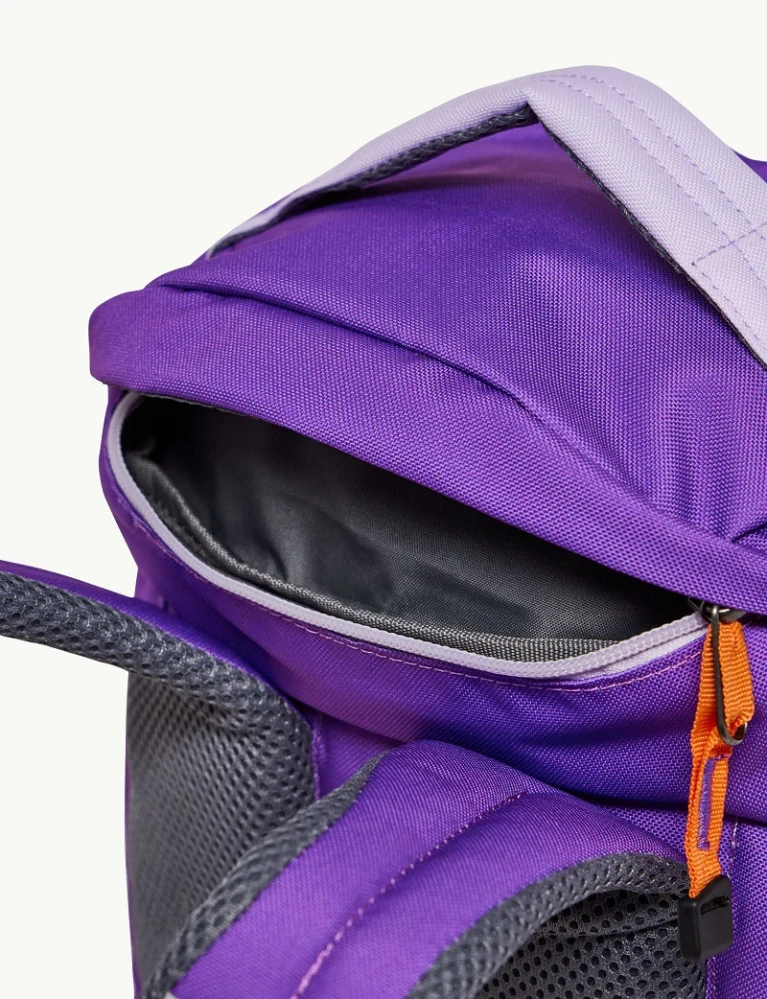 Jack Wolfskin dětský batoh WALDSPIELER 16 fialkový 