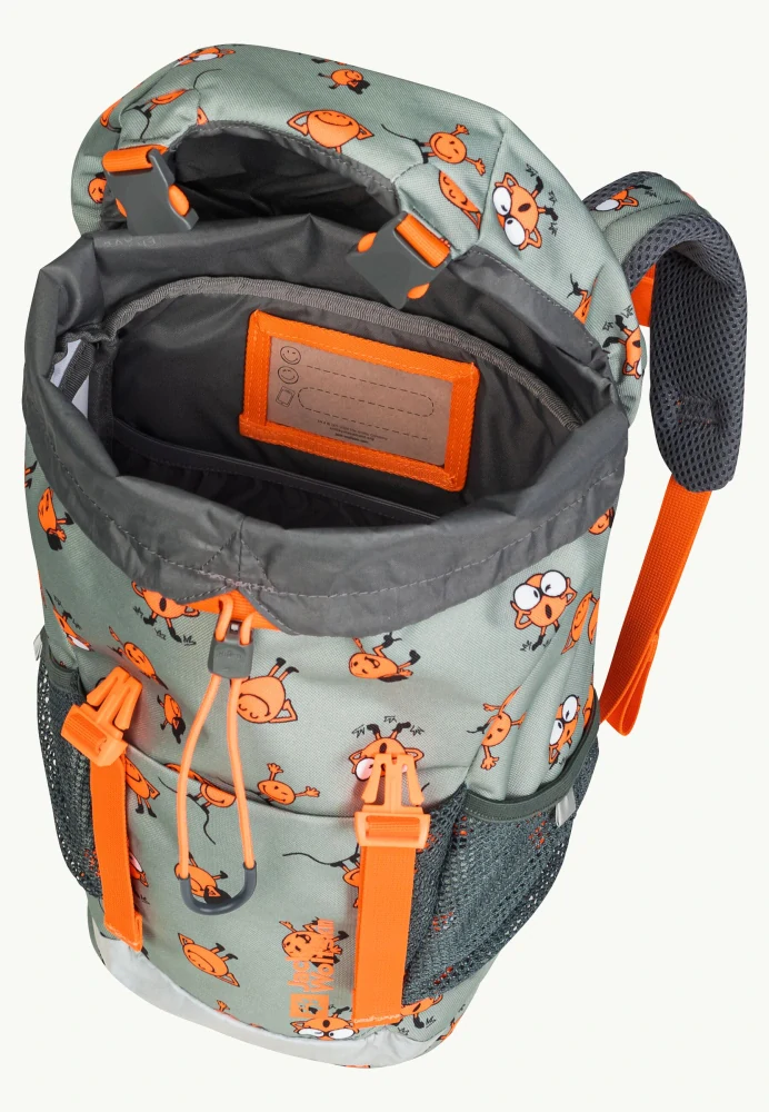 Jack Wolfskin dětský batoh SMILEYWORLD WALDSPIELER 16 khaki  
