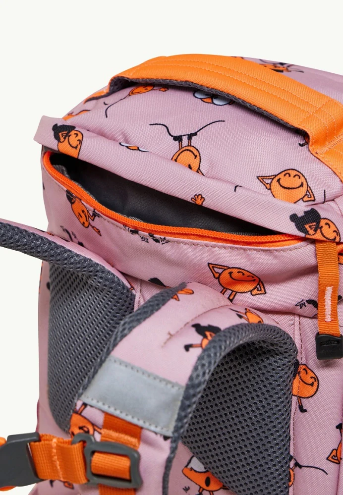 Jack Wolfskin dětský batoh SMILEYWORLD WALDSPIELER 16 růžový 