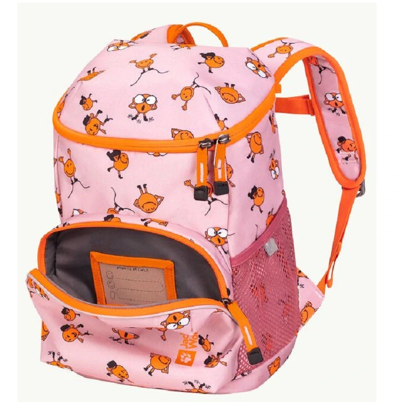 Jack Wolfskin dětský batoh SMILEYWORLD ERLEBNIS PACK  růžový