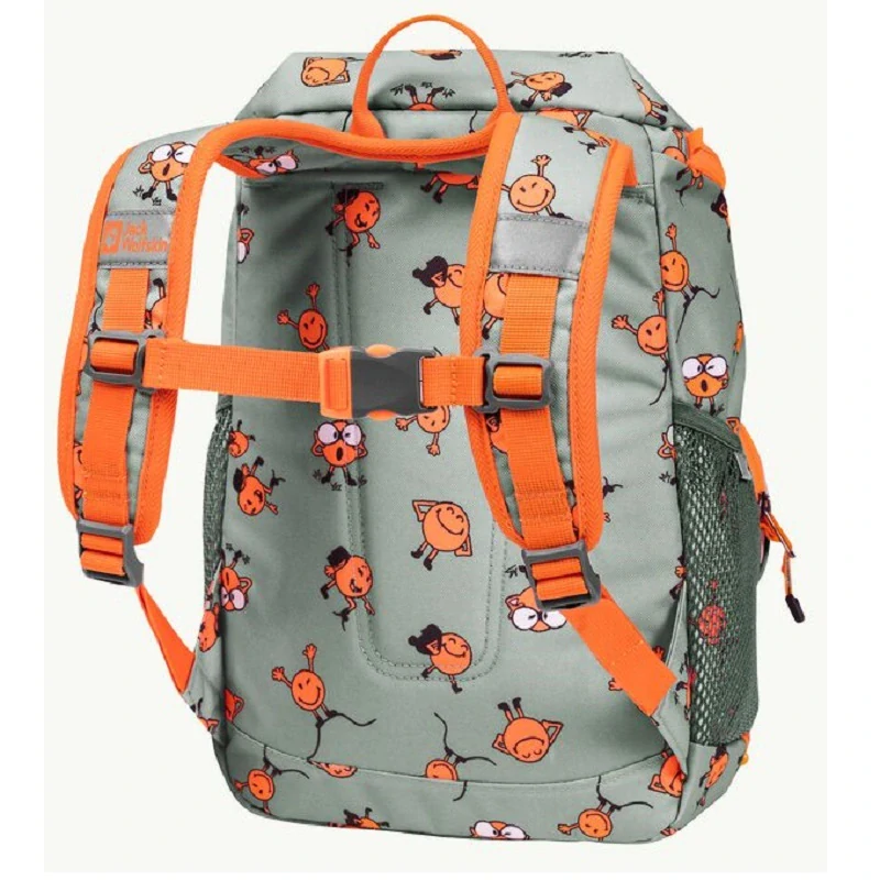 Jack Wolfskin dětský batoh SMILEYWORLD ERLEBNIS PACK mátově zelený