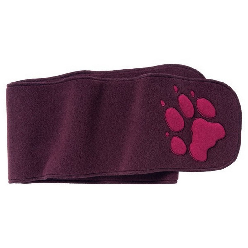 Jack Wolfskin dětská fleesová šála KIDS PAW SCARF