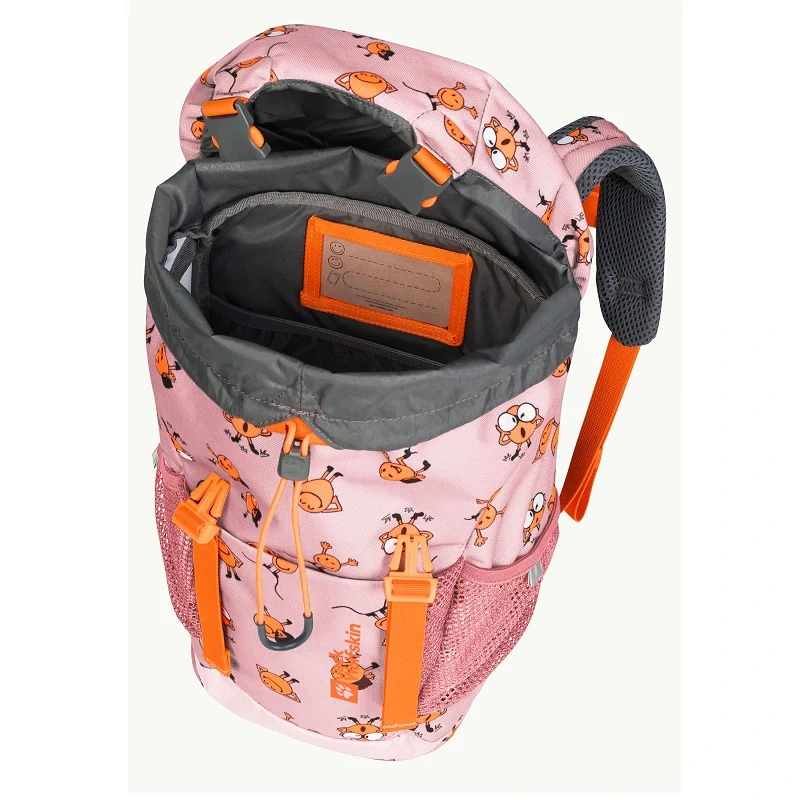 Jack Wolfskin dětský batoh SMILEYWORLD WALDSPIELER 16 růžový 