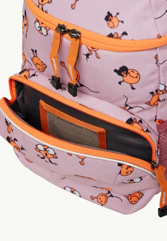 Jack Wolfskin dětský batoh SMILEYWORLD ERLEBNIS PACK  růžový