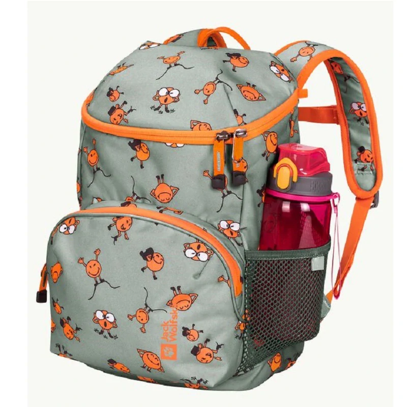 Jack Wolfskin dětský batoh SMILEYWORLD ERLEBNIS PACK mátově zelený