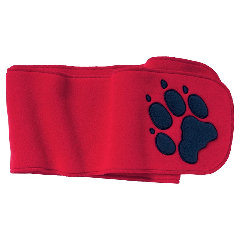 Jack Wolfskin dětská fleesová šála KIDS PAW SCARF