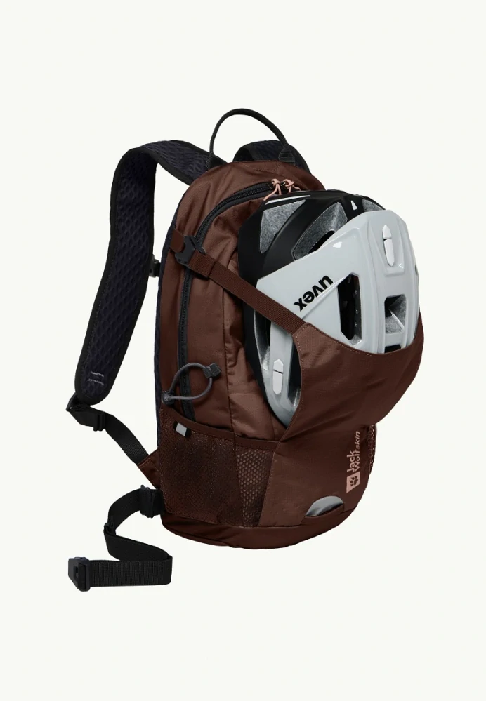 Jack Wolfskin cyklobatoh VELOCITY 12 rezavě hnědá