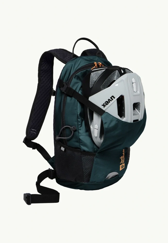 Jack Wolfskin cyklobatoh VELOCITY 12  zelenomodrý
