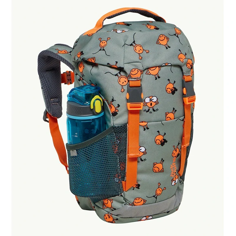 Jack Wolfskin dětský batoh SMILEYWORLD WALDSPIELER 16 khaki  