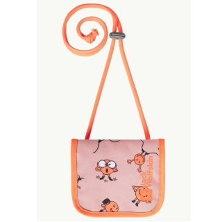Jack Wolfskin dětská peněženka SMILEYWORLD POUCH fialková