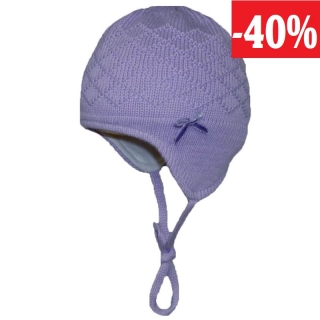 Döll dívčí zimní úpletová čepice